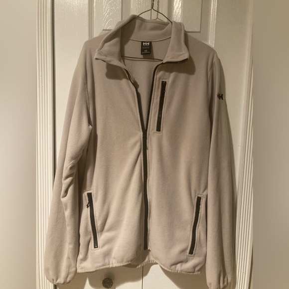 Large Helly Hansen Soft Fleece Zip up Sweater - Picture 3 of 4